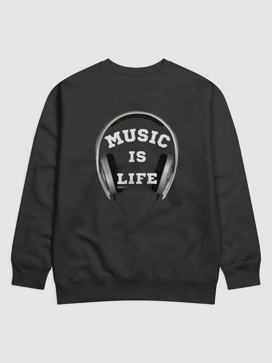 MUSIC IS LIFE CREW NECK product image (1)