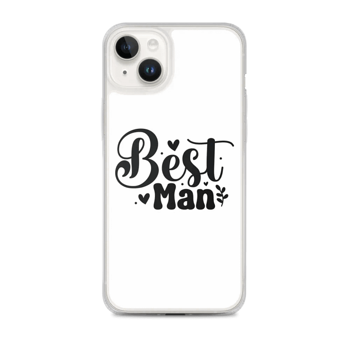 Best Man Decorative iPhone® MagSafe® Case product image (1)
