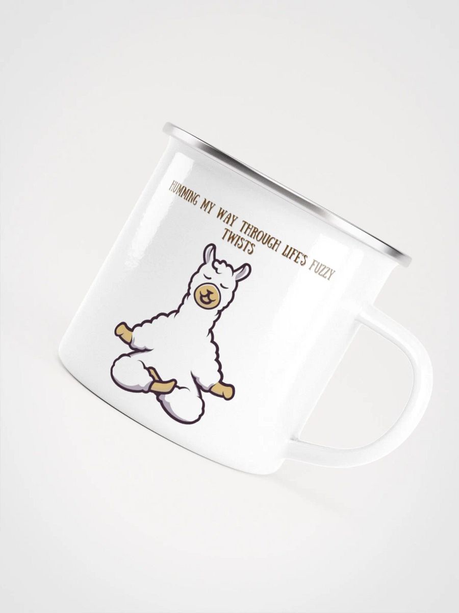 Zen Alpaca Enamel Mug product image (5)