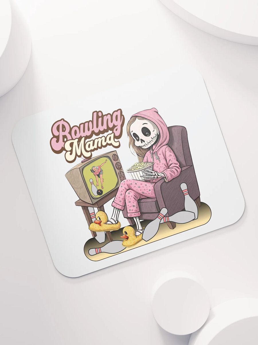 TV Bowling Mama Skeleton Mouse Pad product image (5)