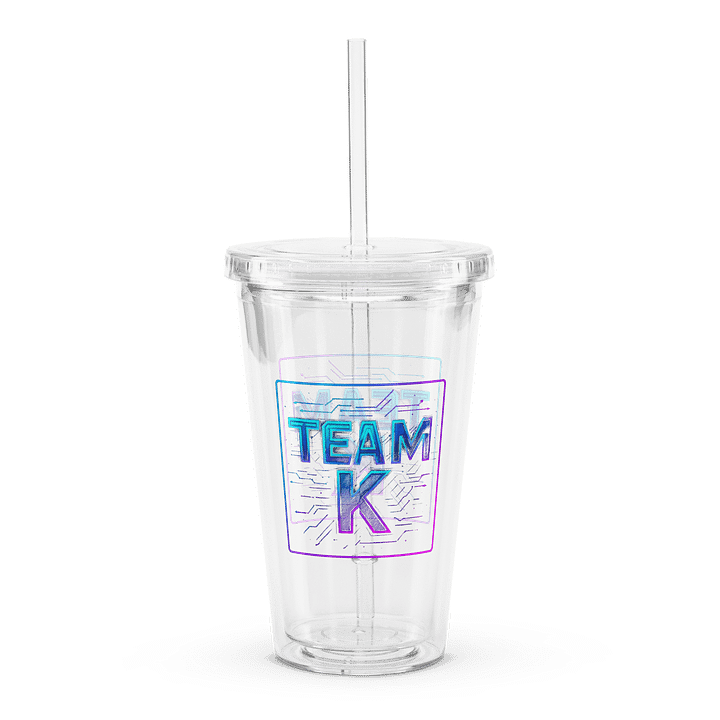 Team K V-11 Clear Plastic Tumbler product image (2)