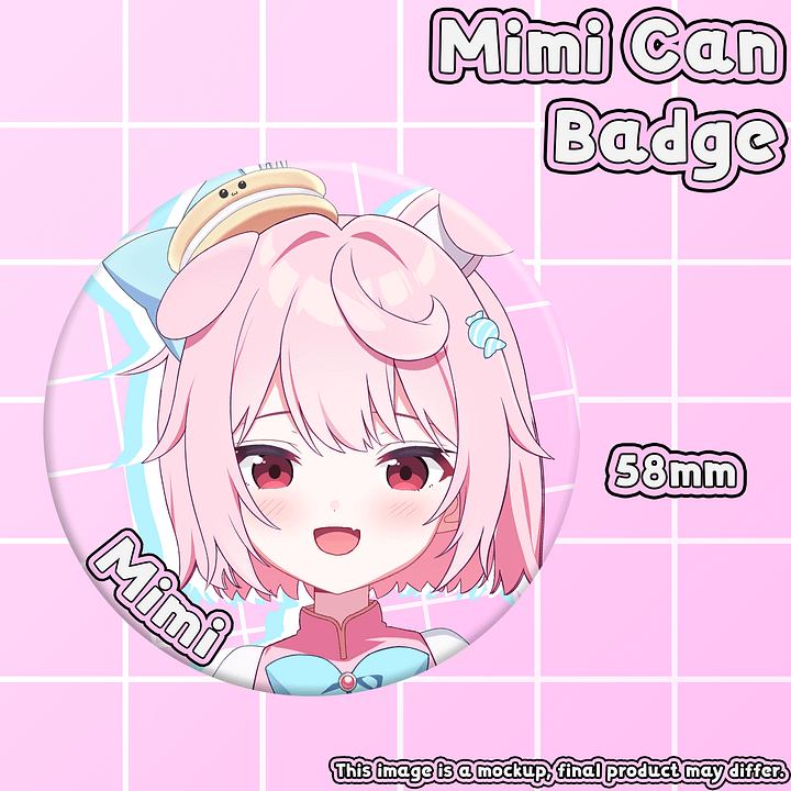 Mimi Can Badge [PREORDER] product image (1)