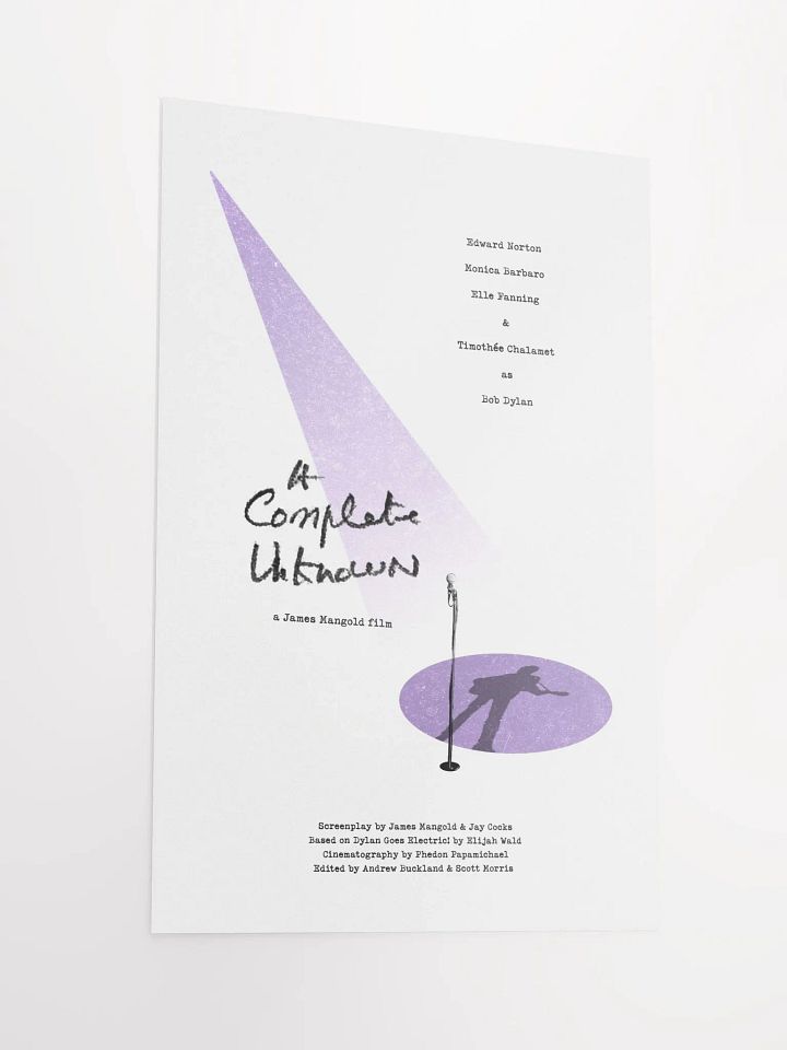 A Complete Unknown product image (2)