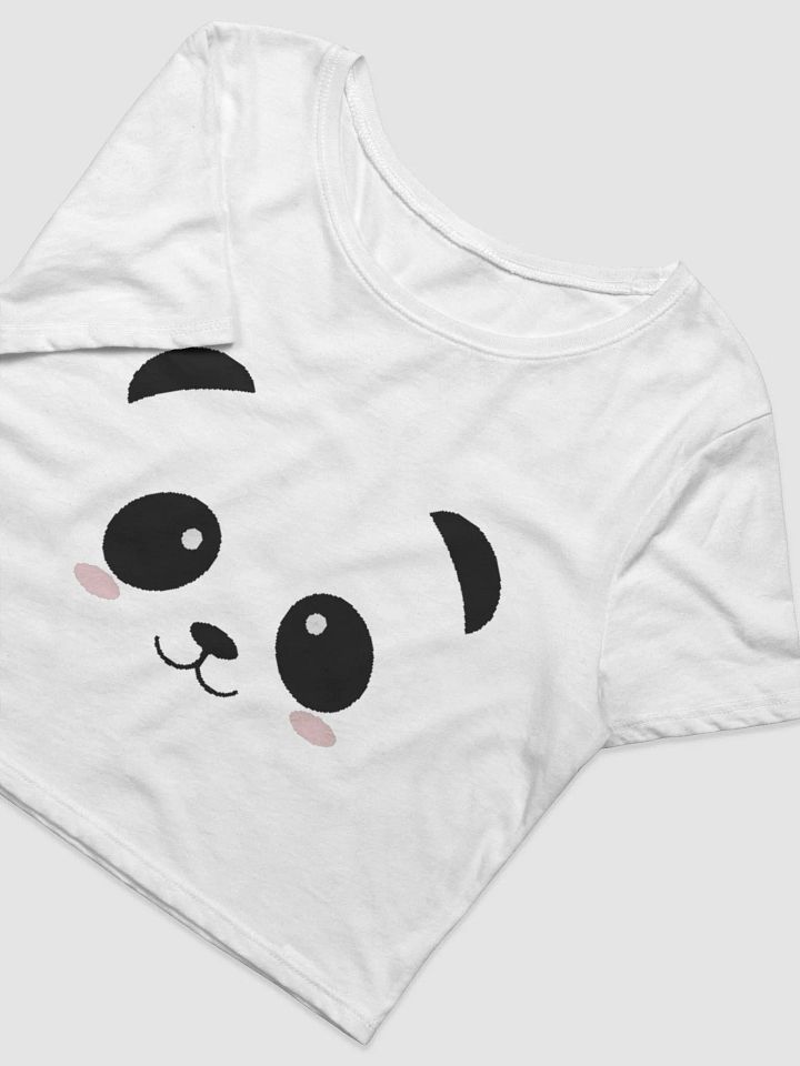 Panda Face Crop Top product image (2)