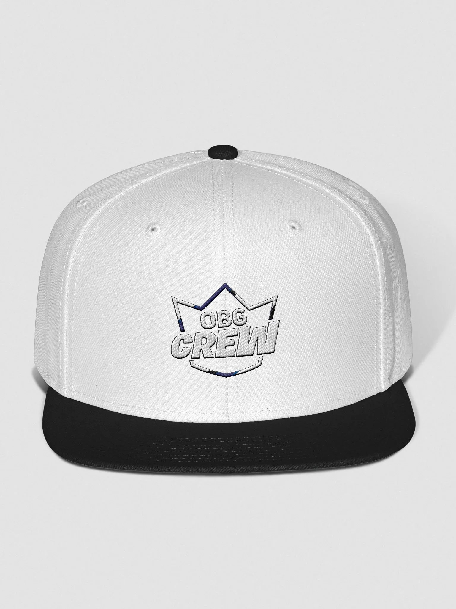 OBG Crew Snapback: White/Black product image (1)