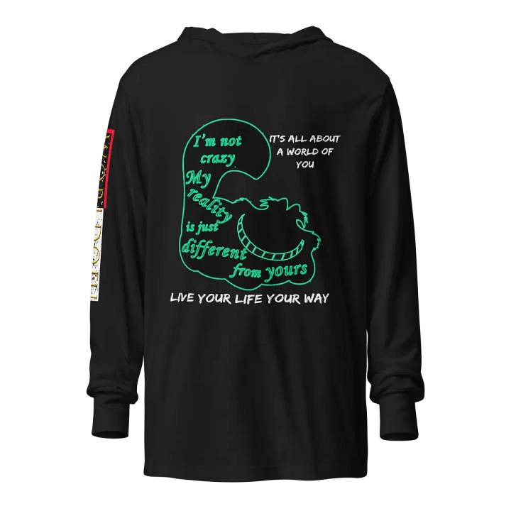 World Love Shirt, Cat Earth Hoodie, Grinning Cat Sweatshirt, Cheshire Cat Hoodie, Smiling Cat Pullover, Mystic Cat Hoodie product image (1)
