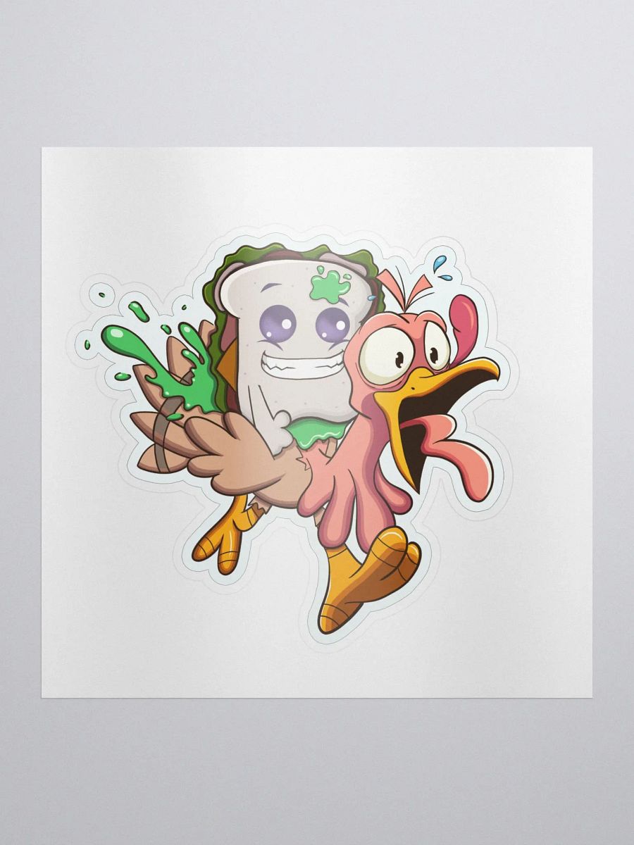 Yucky Turkey Sticker product image (1)