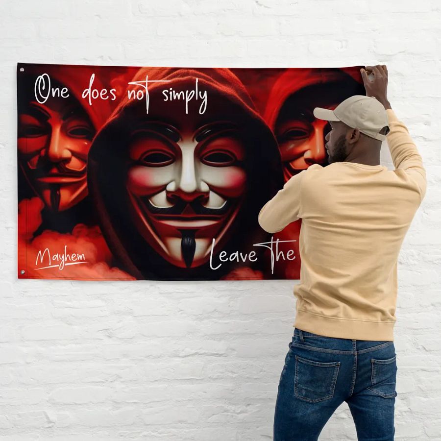 One Does Not Simply Leave The Cult Flag product image (11)