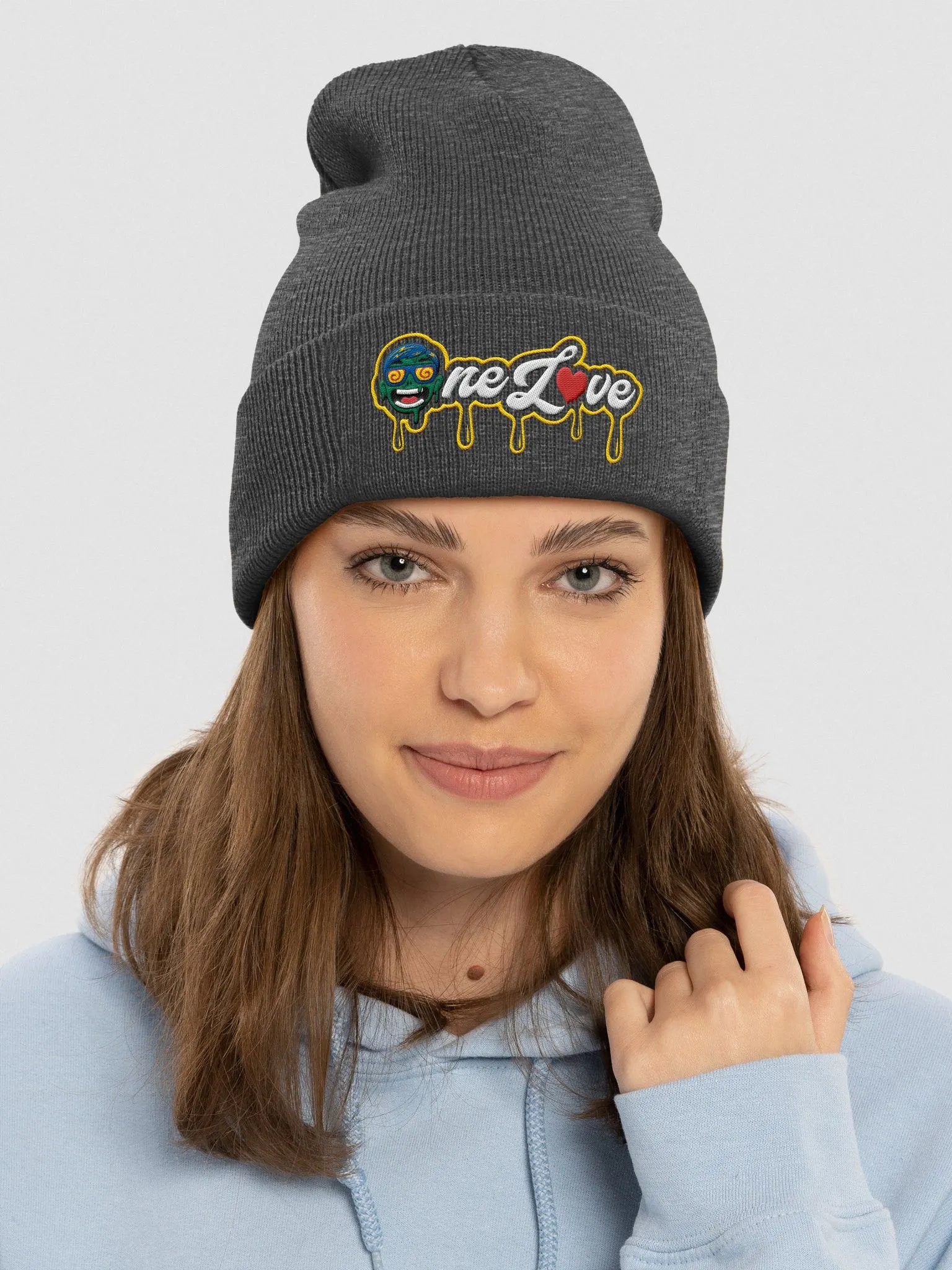 Embroidered Onelove Beanie product image (3)