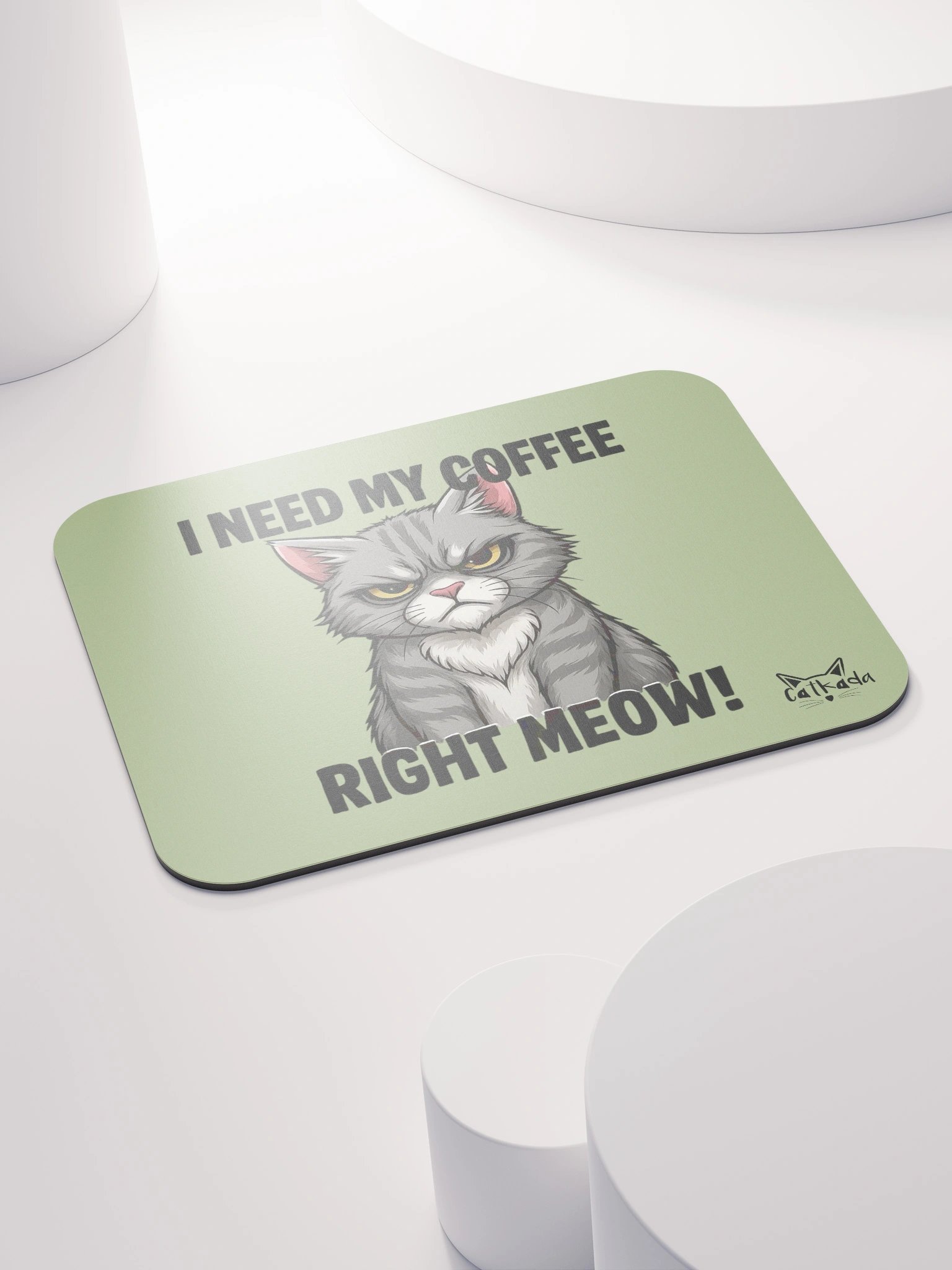 I NEED MY COFFEE MOUSEPAD product image (4)