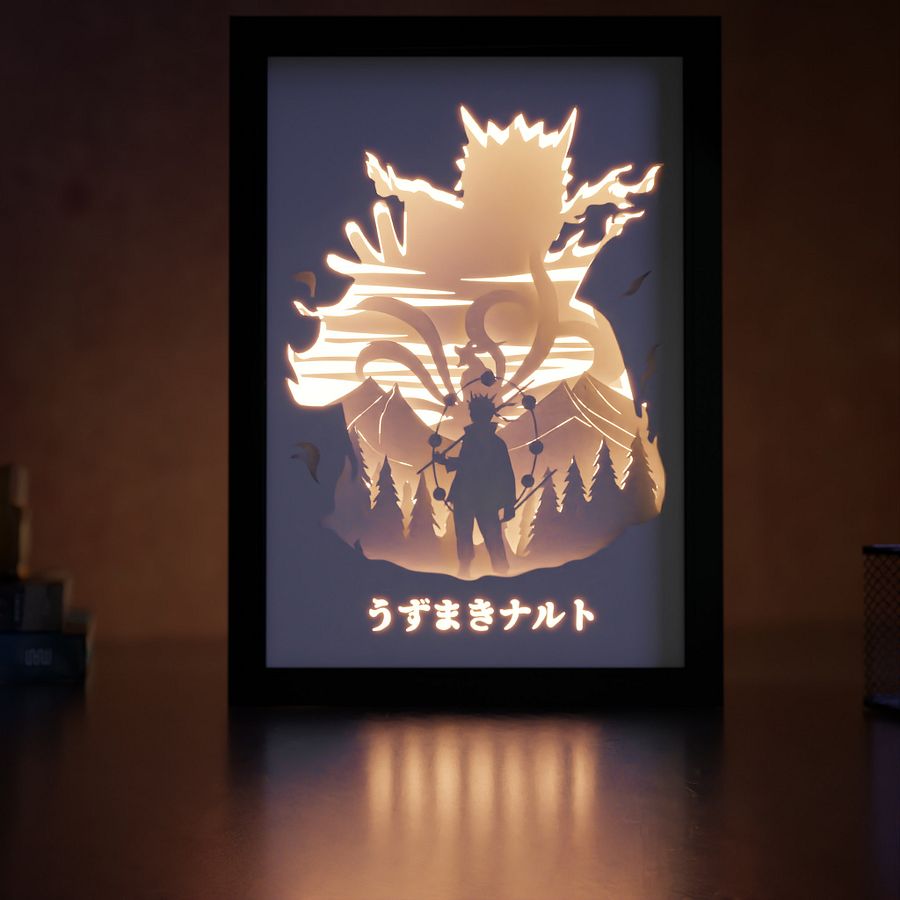 Naruto Legendary Pack Lightbox template 8 in 1 - PDF PNG SVG DXF + Video Tutorial product image (7)