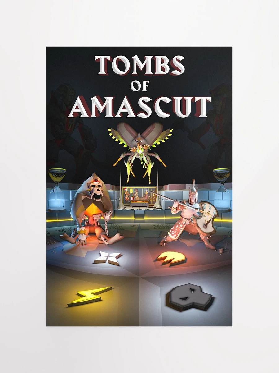 Tombs of Amascut | Enhanced Matte 3D OSRS Poster product image (5)