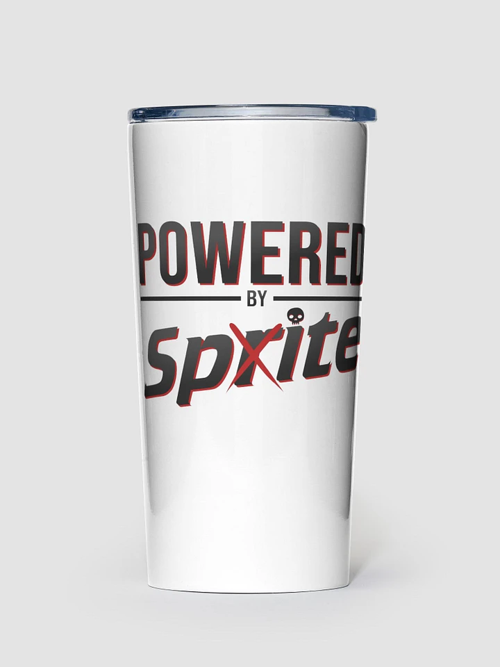 Powered By Spite 20oz Stainless Steel Tumbler product image (1)