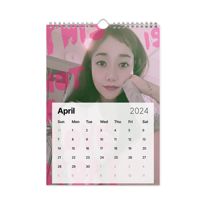 2024 Calendar - limited edition product image (1)