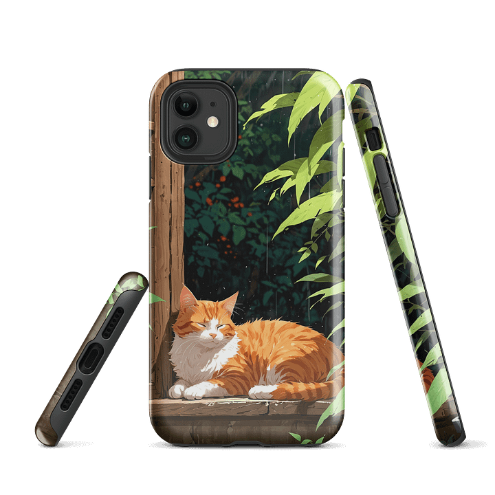 Zen Cat Tough iPhone® Case product image (1)