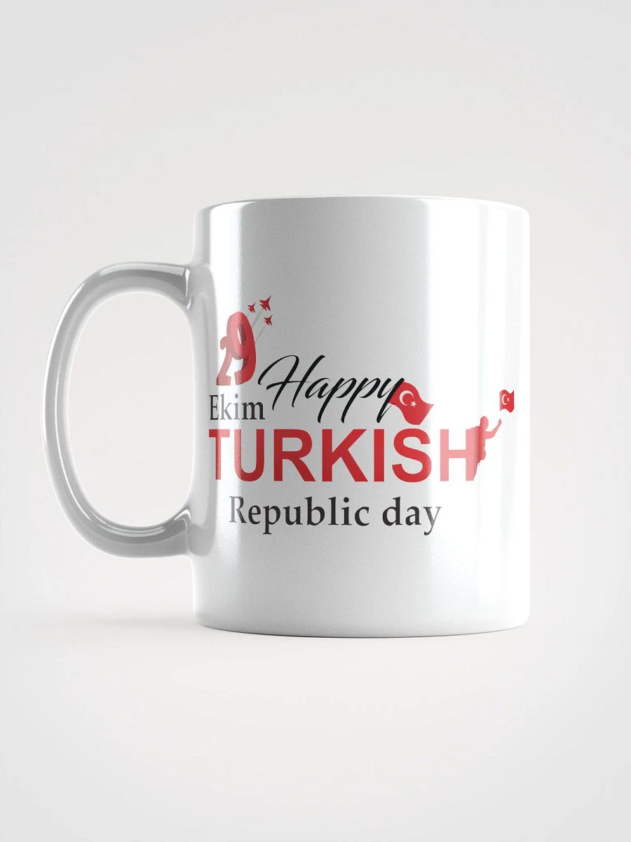 Celebrate 29 Ekim Mug - Happy Turkish Republic Day Graphic Design product image (18)