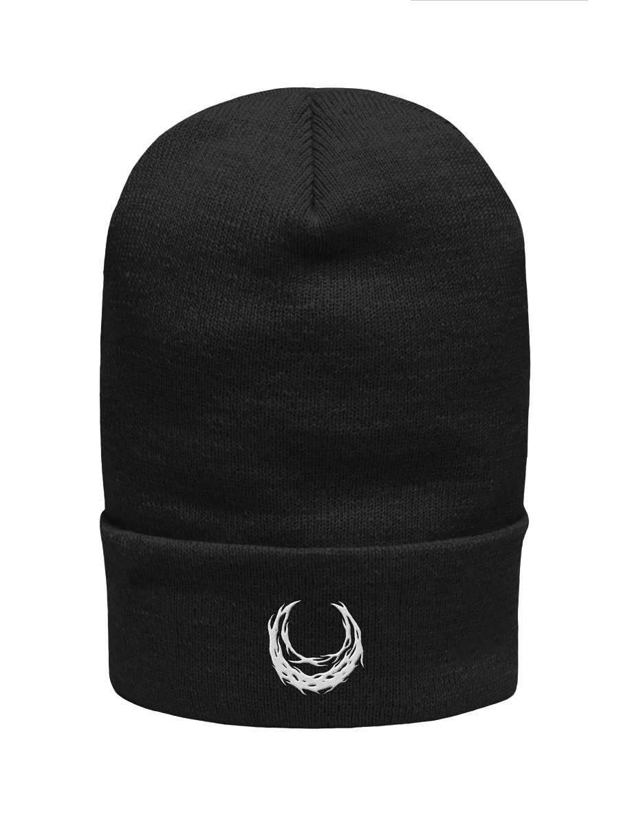 Embroidered Moon Cuffed Beanie product image (1)