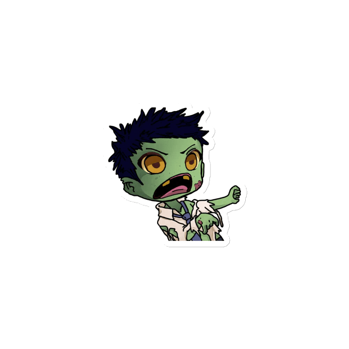 Chibi Zombie Die-Cut Magnets product image (1)