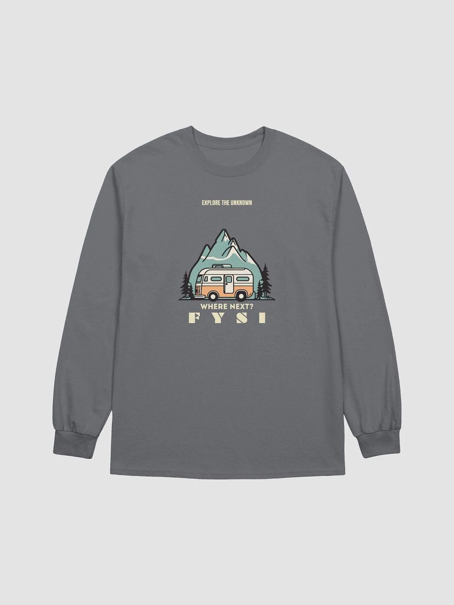 Where Next organic cotton long sleeve t-shirt product image (1)
