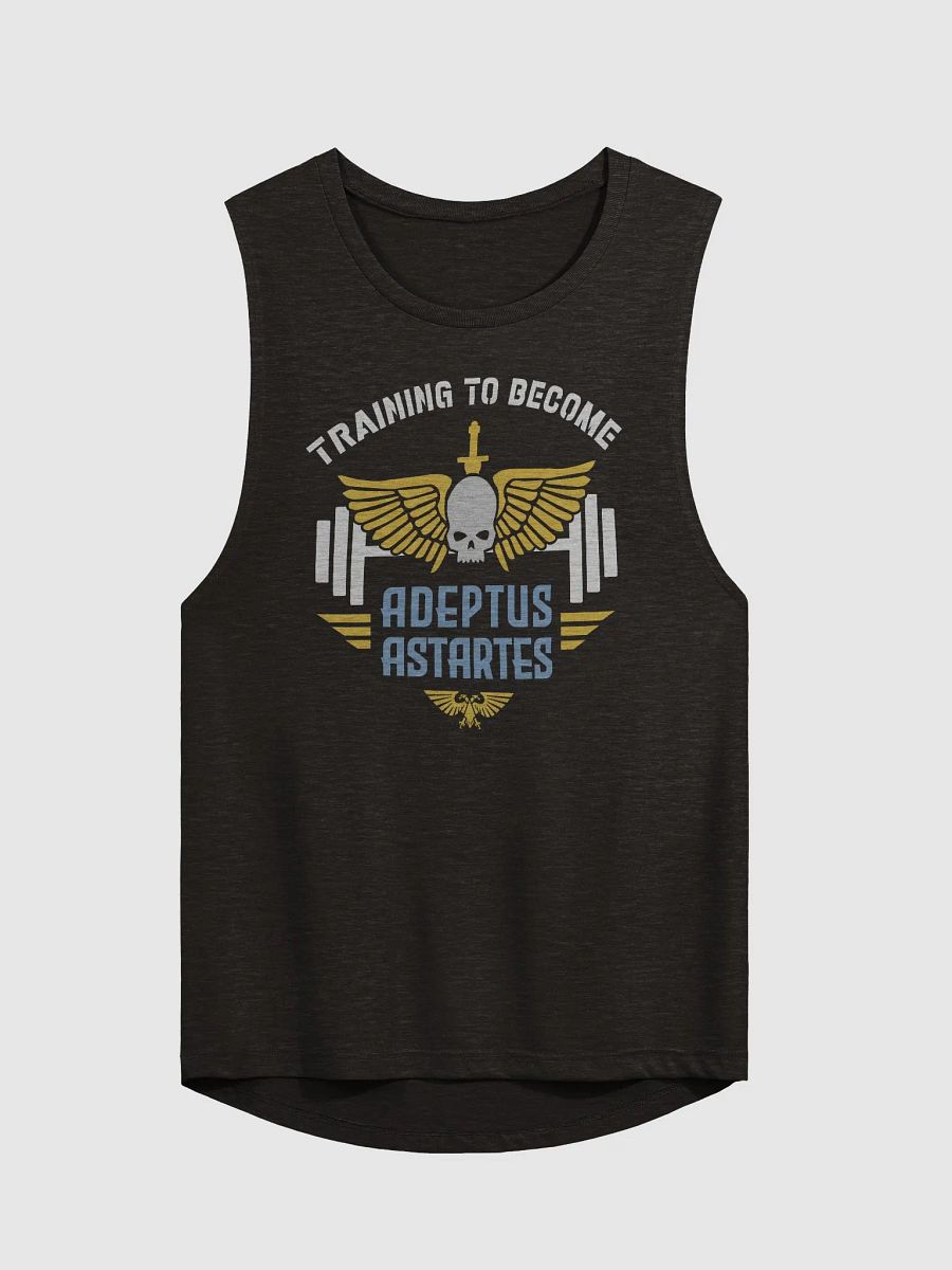 Training to Become Adeptus Astartes Women's Premium Tank Top | Warhammer 40K Gym Style product image (2)