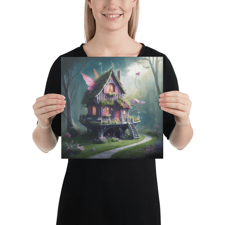 Watercolour Fairy House Art - v10 product image (2)