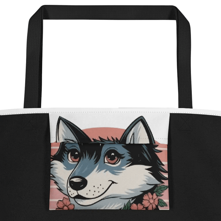 Blossom Pup All-Over Tote product image (2)