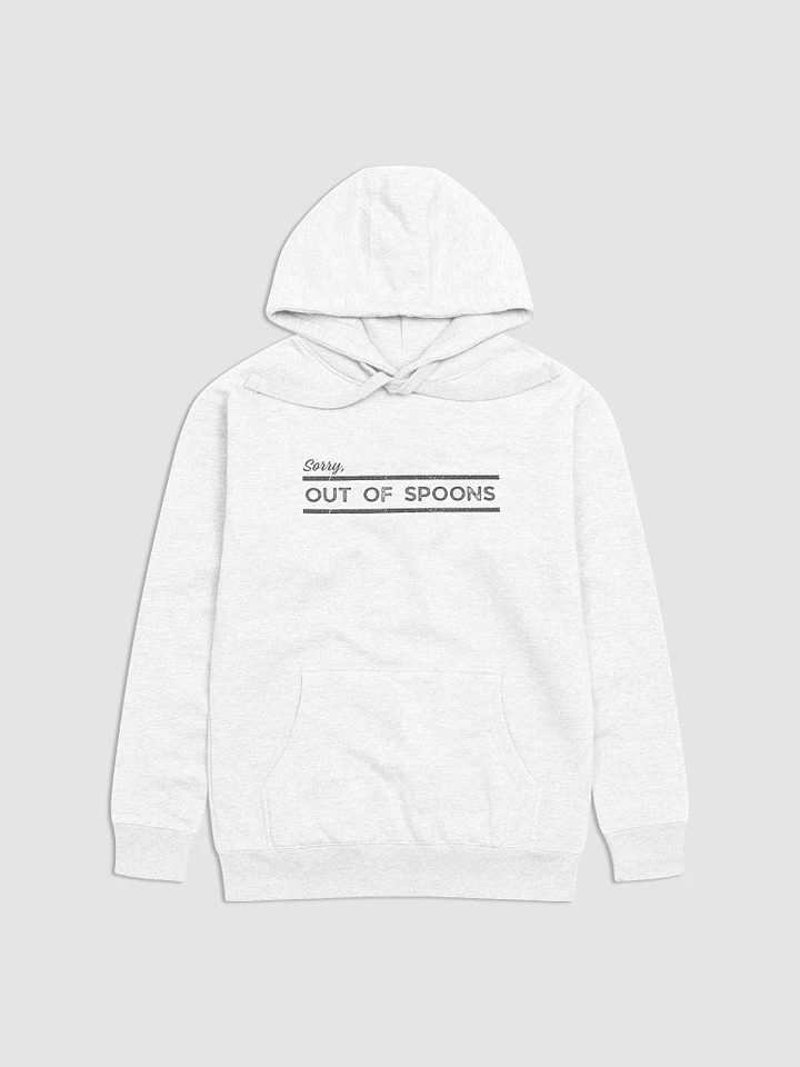 Out of S[poons] Grey Hoodie product image (11)