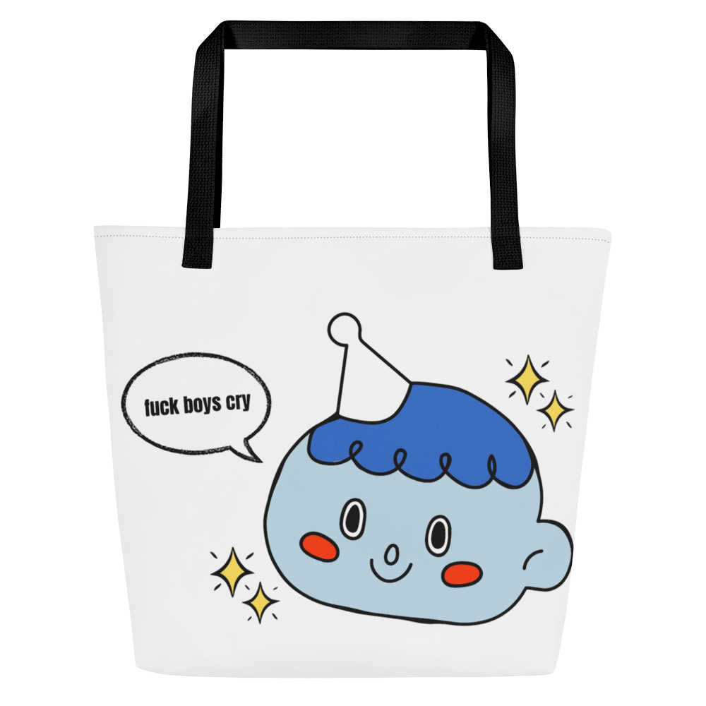 fuck boys cry all-over tote bag product image (3)