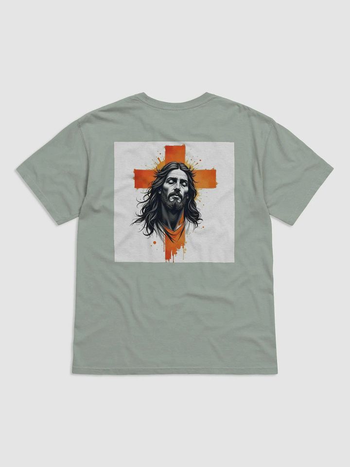 Man T-Shirt Jesus Both Side Garment-Dyed Heavyweight product image (2)