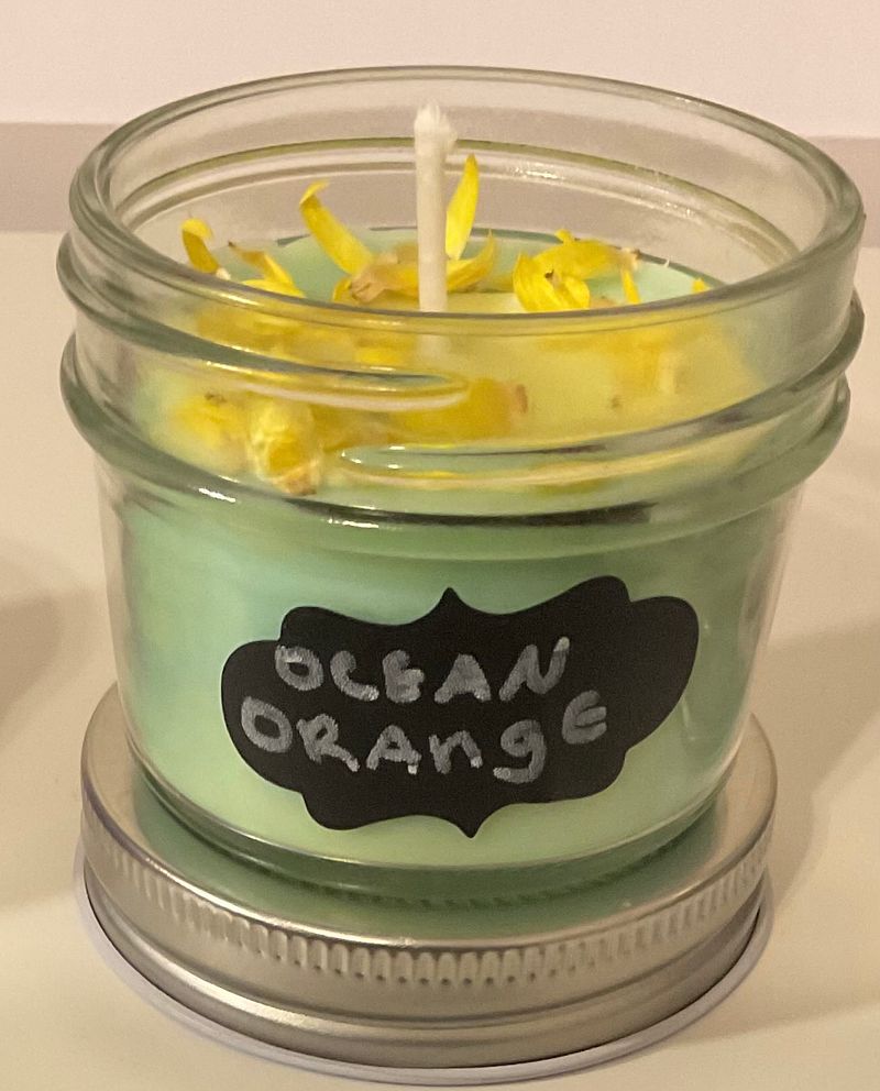Ocean Orange scented Candle