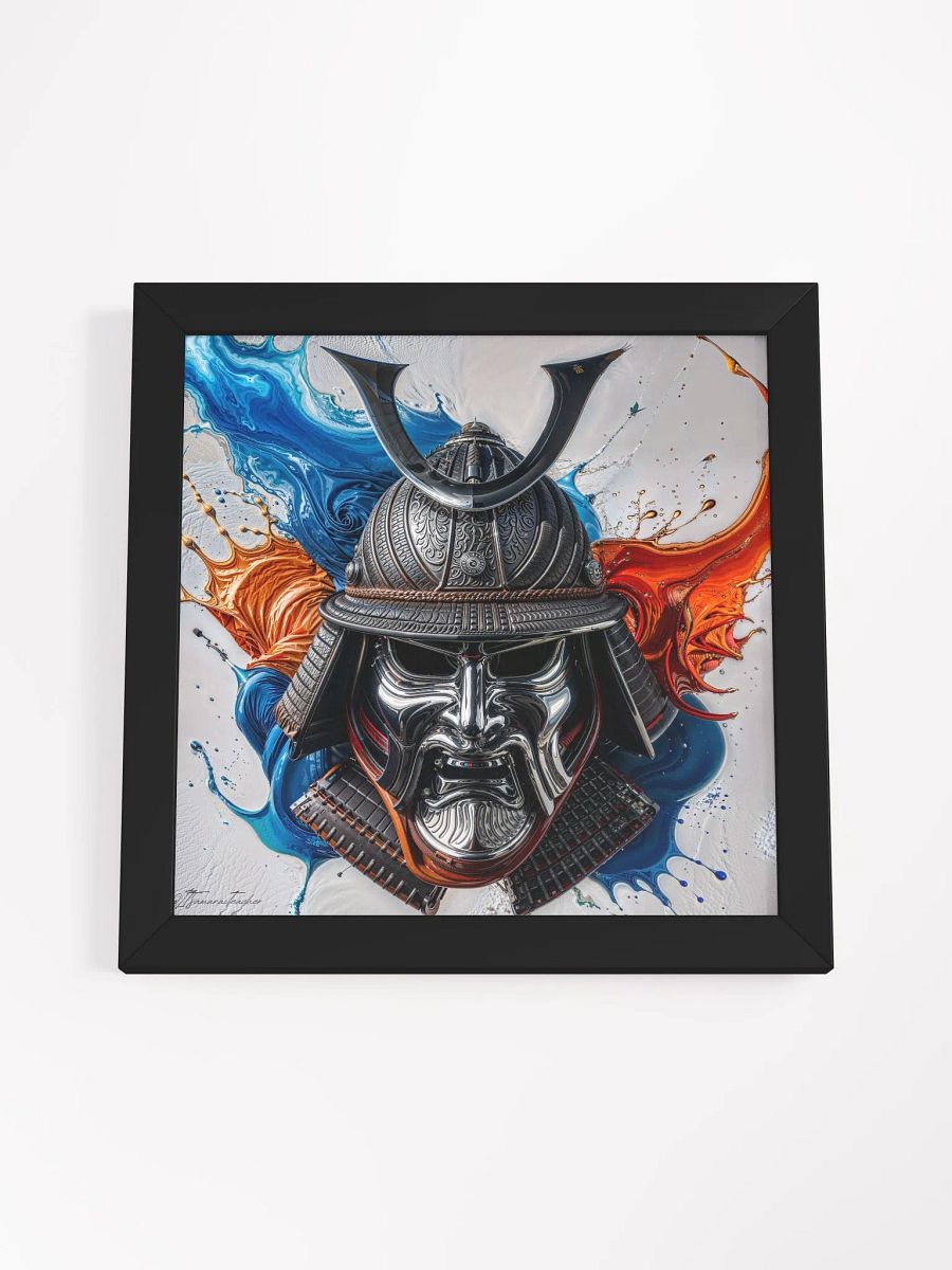 Samurai Splatter: Framed Matte Poster product image (14)