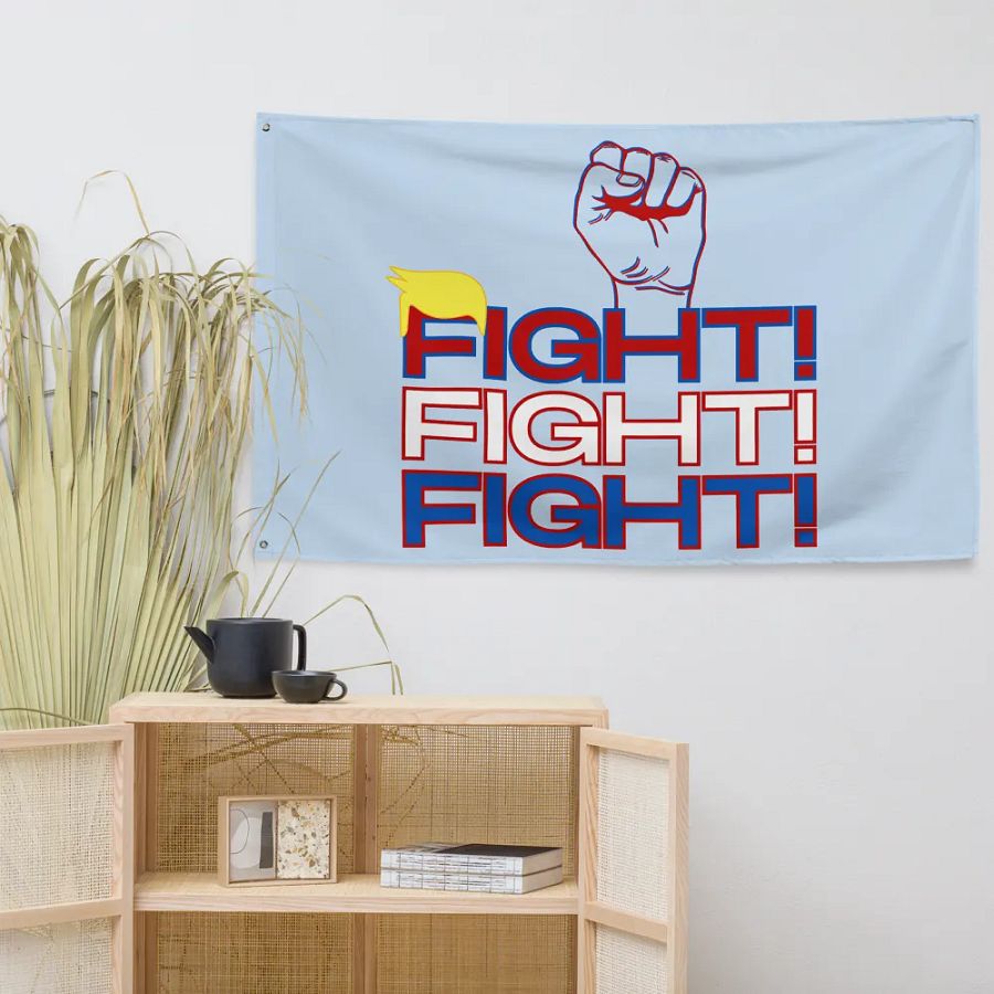 Fight! Fight! Fight! America Flag product image (6)