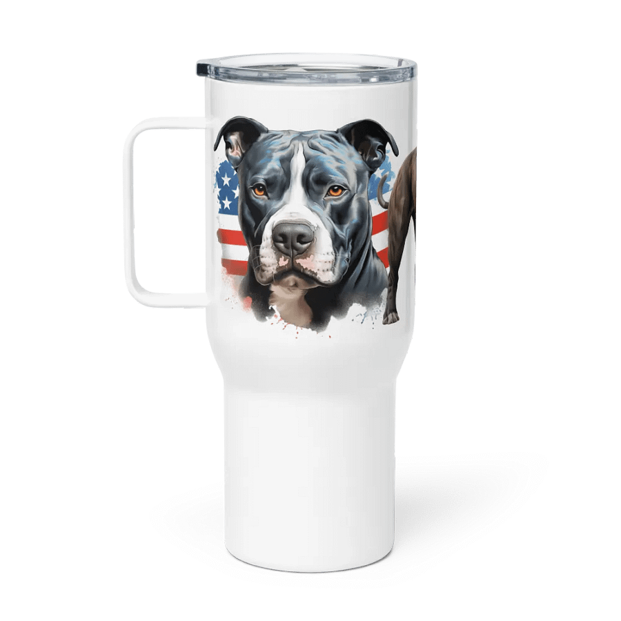 Patriotic Pups Travel Mug product image (1)