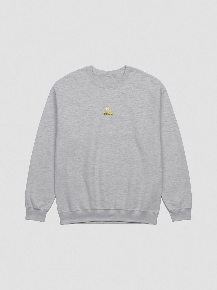 Hala Madrid embroidered Classic Crewneck Sweatshirt product image (1)