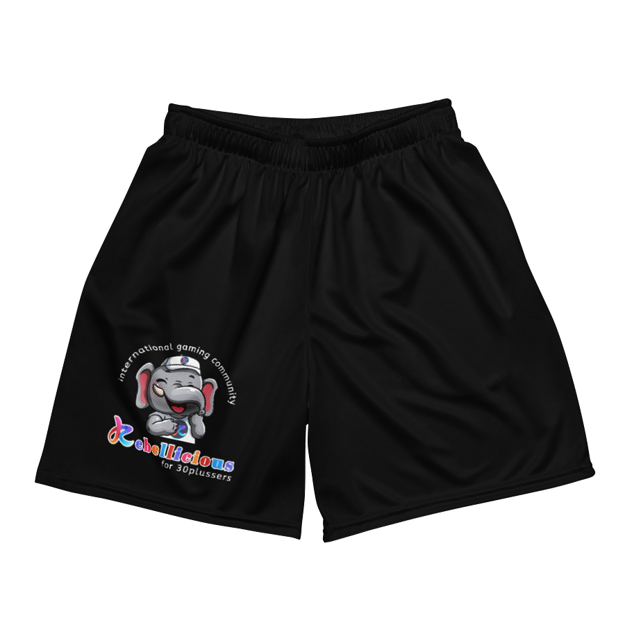 Unisex Shorts with Laughing Rebelphant product image (2)