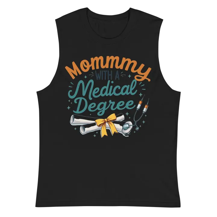 Mommy with a Medical Degree Muscle Tank product image (3)