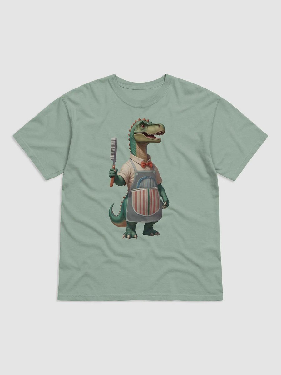 T-Rex Barber Shop Worker T-Shirt product image (9)