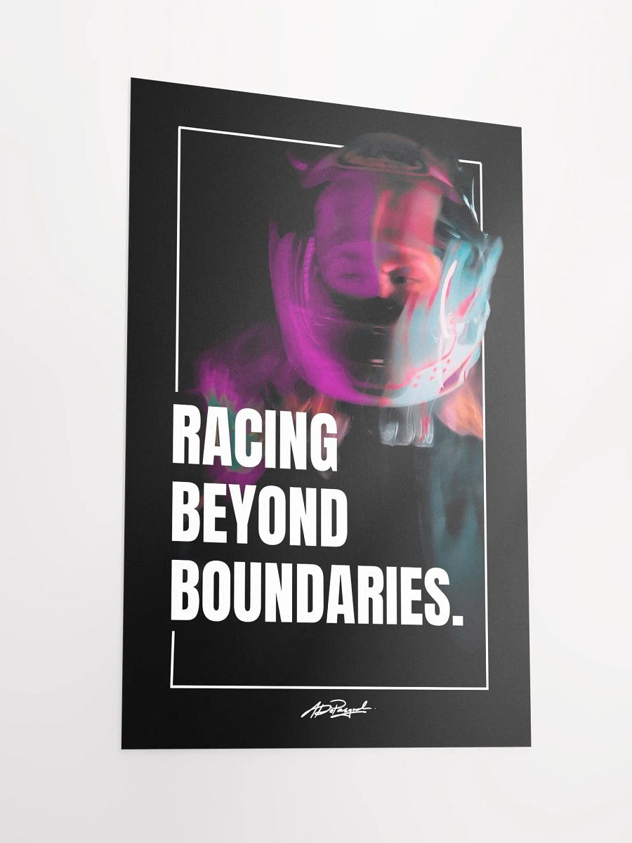 Racing Beyond Boundaries Poster product image (2)