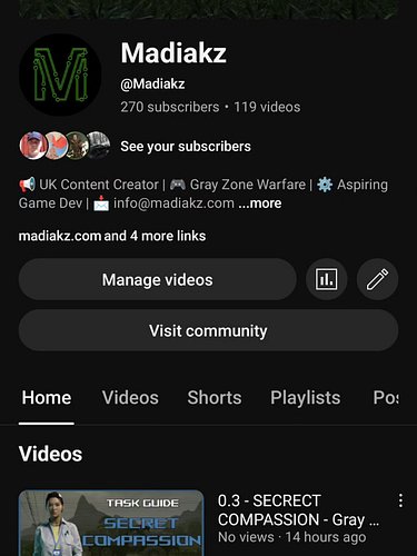 Yo guys, we have access to the new community feature on the YouTube channel, feel free to test it out with some posts etc

Ne...