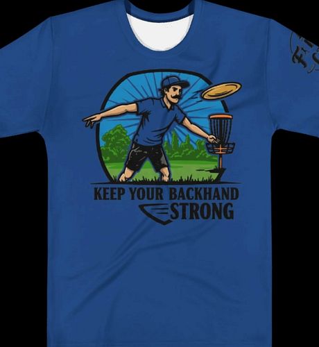 Always keep your back hand strong. Get this and other quality shirts in the Fancy Lads Shop. Order over $75 receive 10% and f...