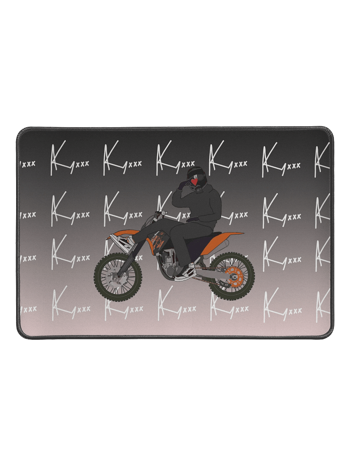 Signature backdrop w/ Heart-hand | 18 x 12 in Mousepad product image (1)