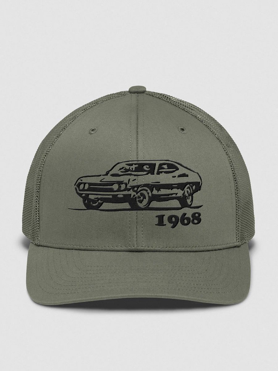 Embroidered 1968 American Muscle Car Trucker Hat product image (1)