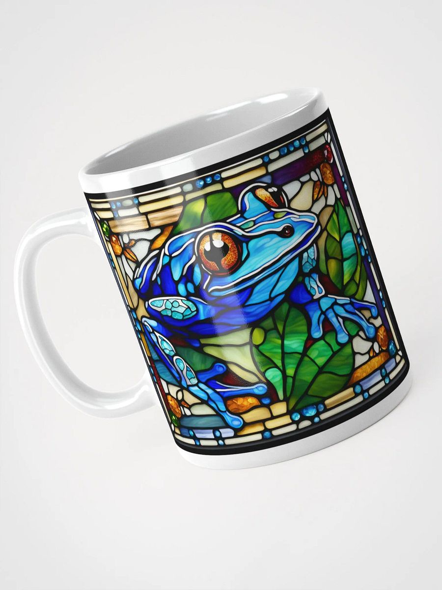 #001 Mr. Blues Frog Stained Glass Mug product image (5)