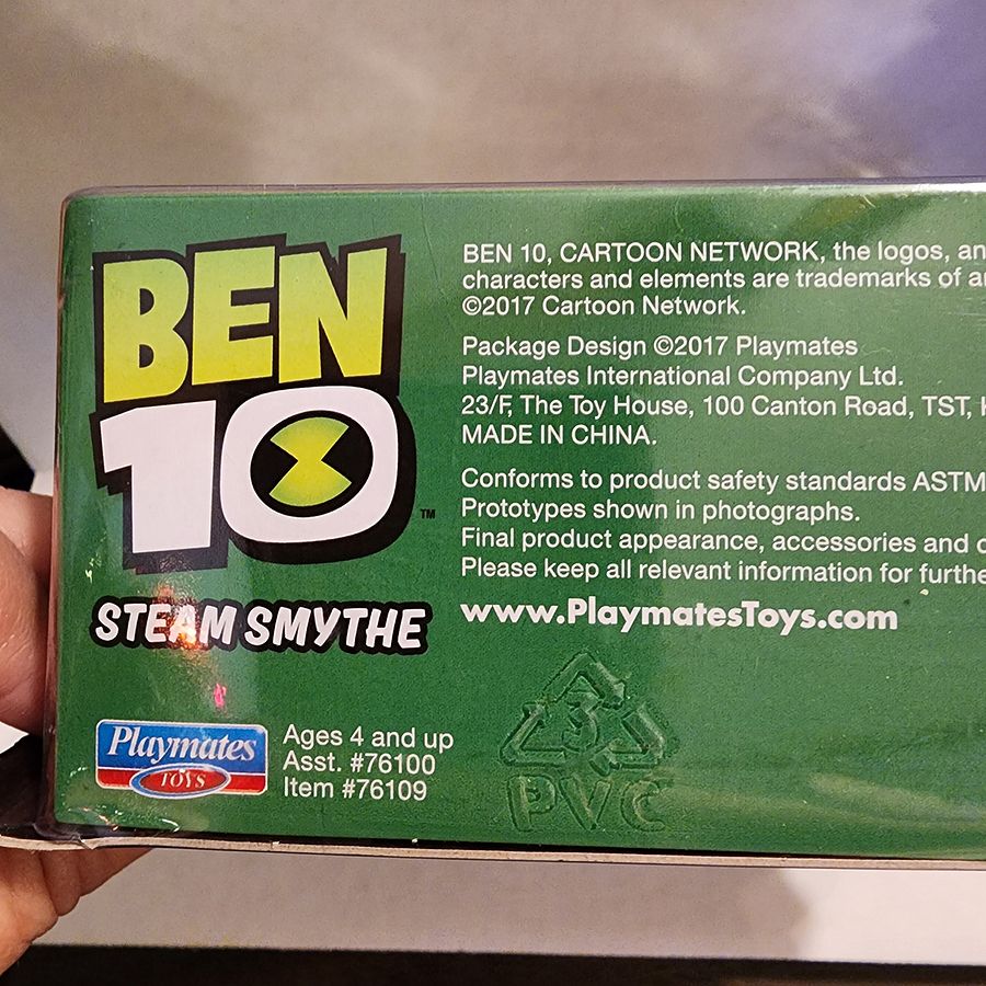 Ben 10 Steam Smythe with Scorpion Stinger - New in package product image (8)