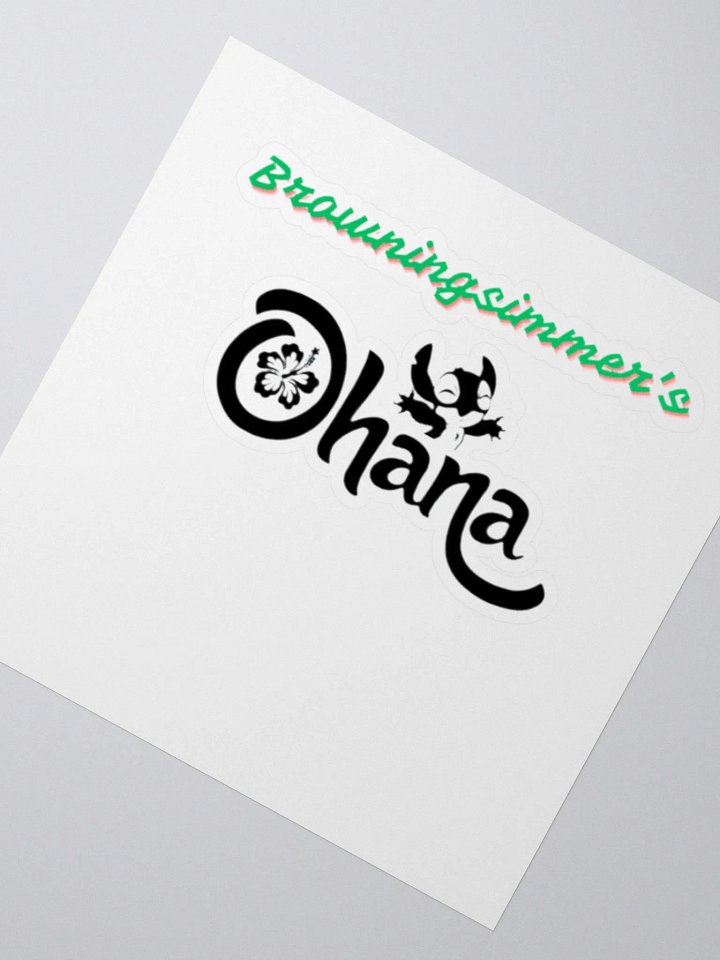 BrowningSimmer Ohana Stickers product image (4)