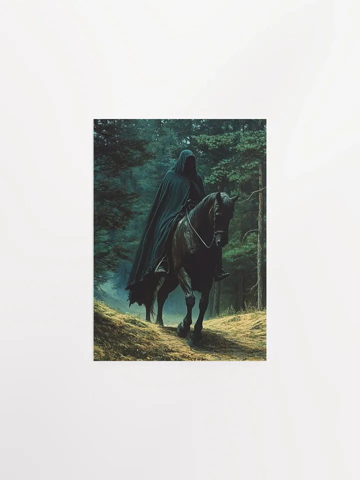 “The Shadow Rider“ Enhanced Matte Paper Poster product image (1)
