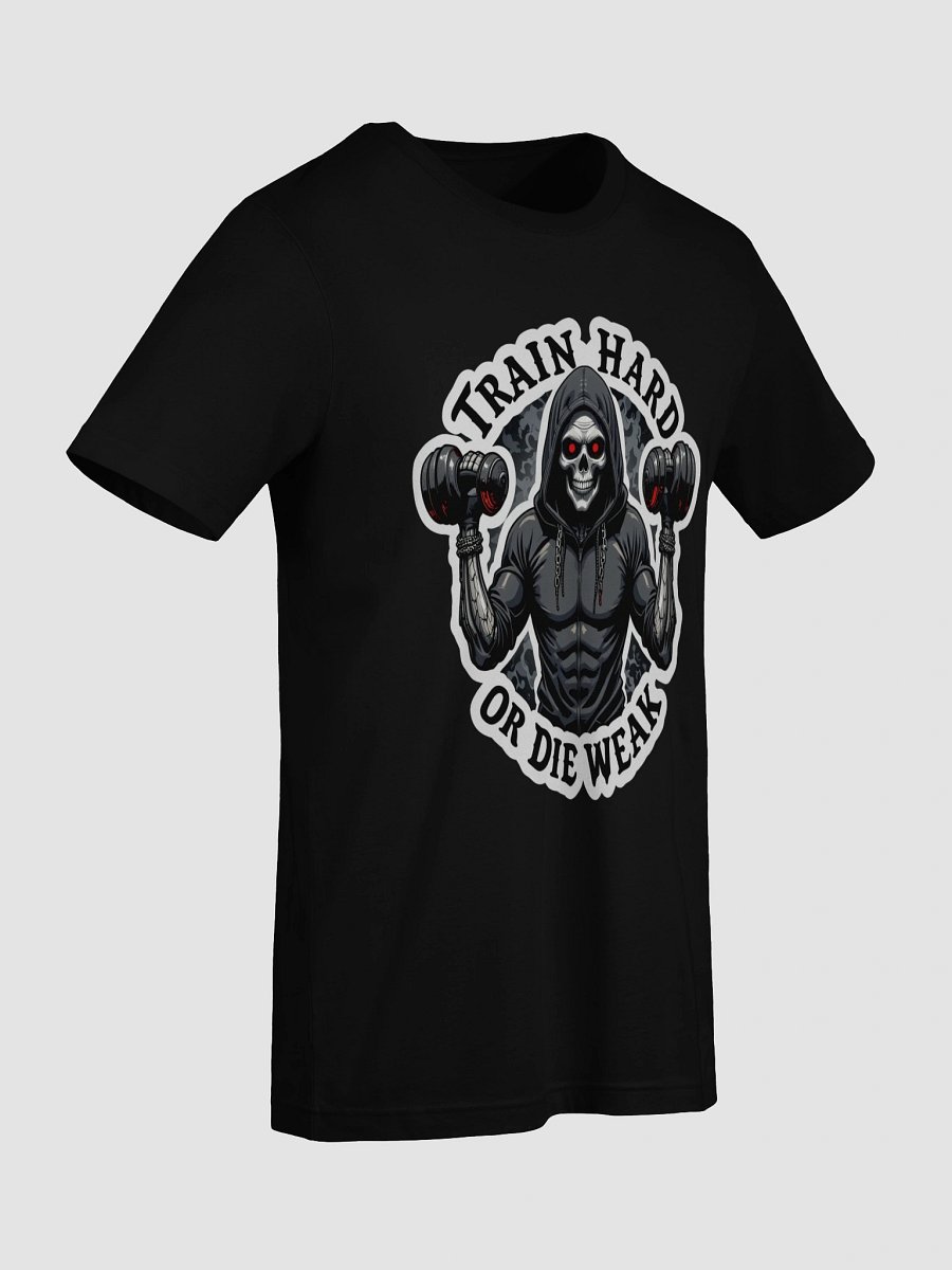 Glowing-Eyed Skeleton Training T-Shirt product image (9)