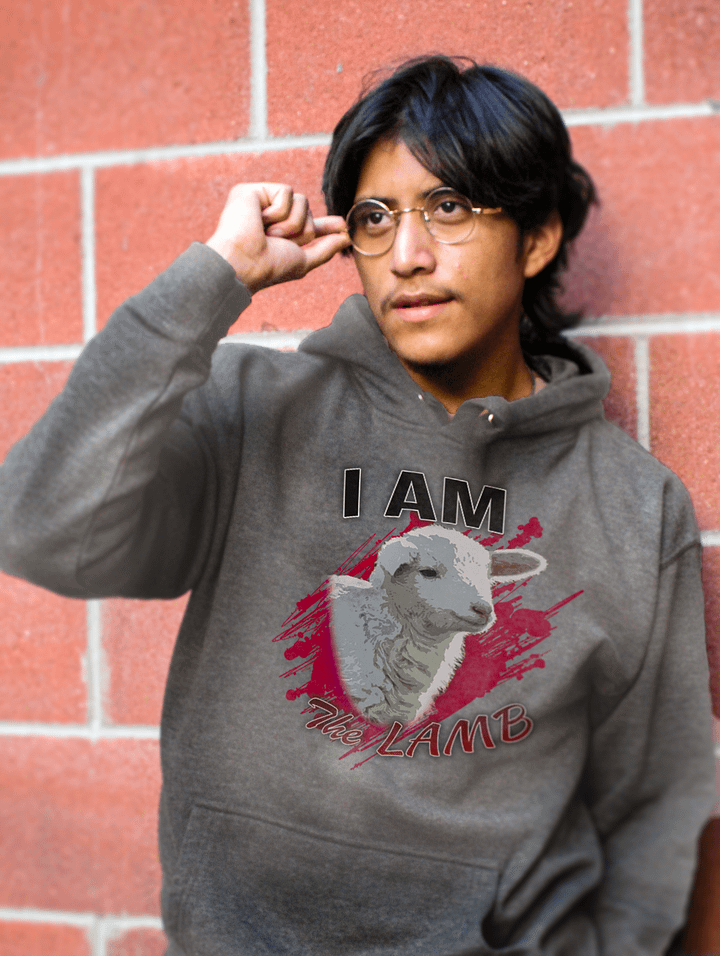 I am the lamb Hoodie product image (1)