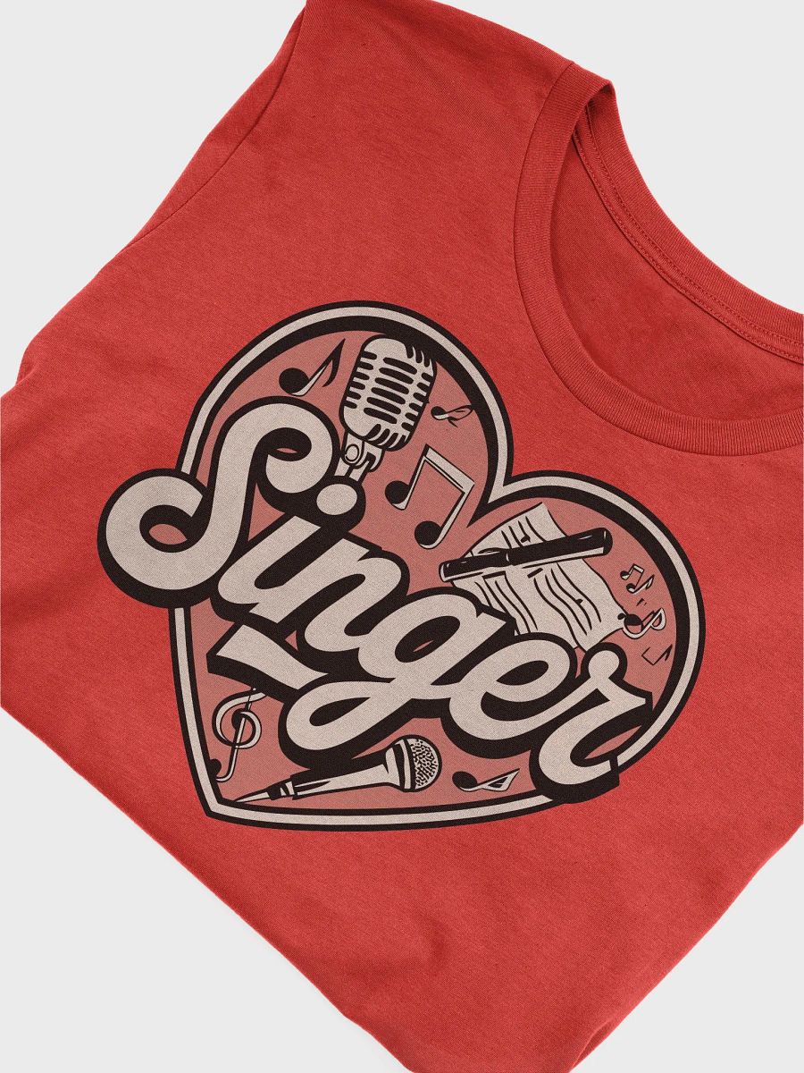 Retro Singer Heart Graphic Tee product image (6)