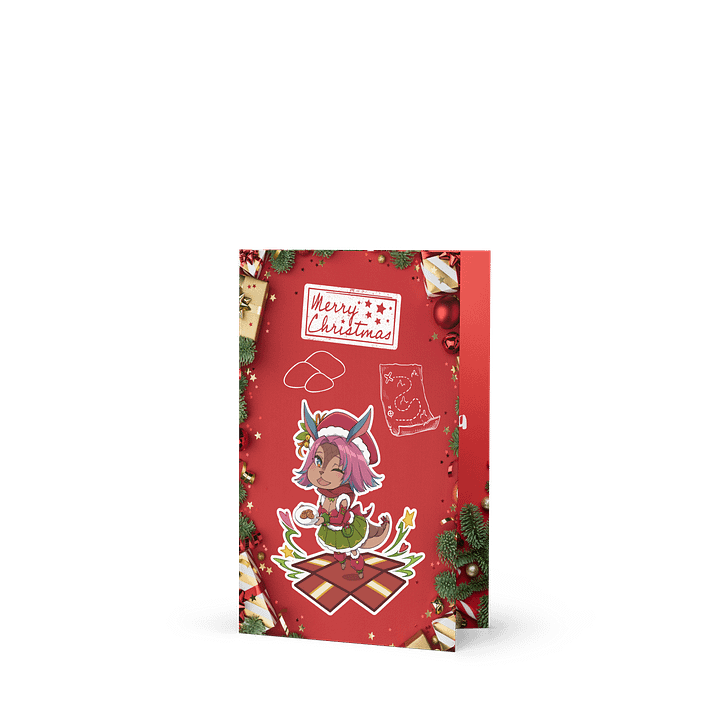 Open Present Skadi Christmas Card 2025 product image (1)